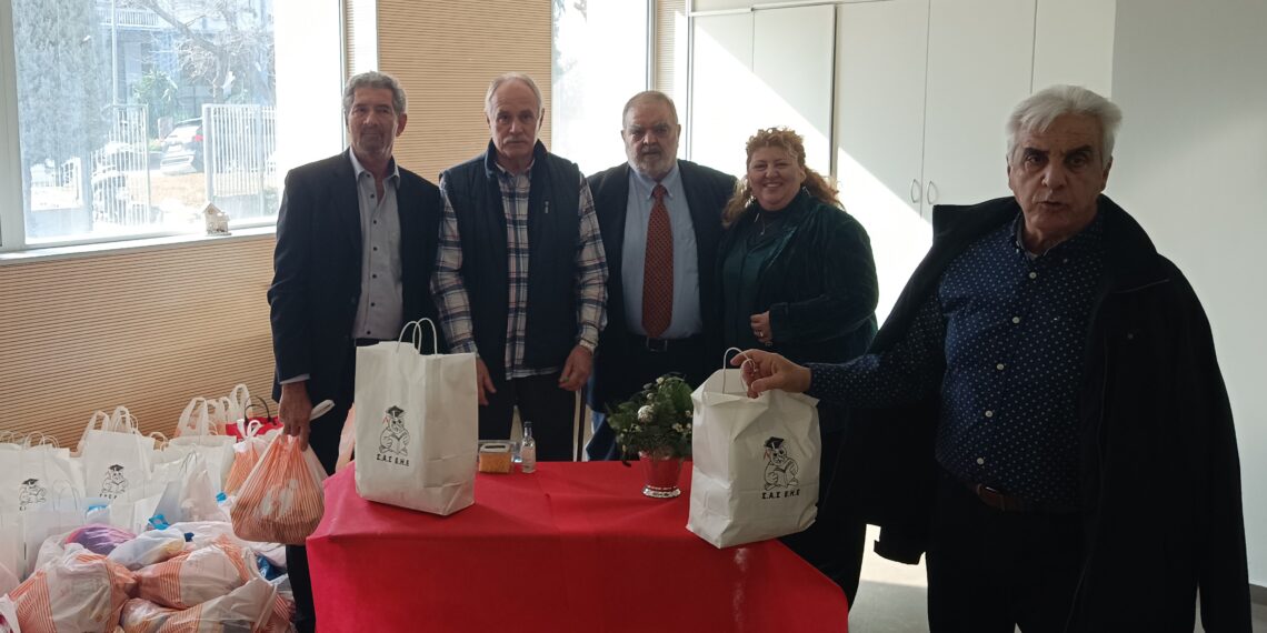 Όταν η παράδοση συναντά την ανθρωπιά: Δωρεά τροφίμων στο Κοινωνικό Παντοπωλείο Αιγάλεω