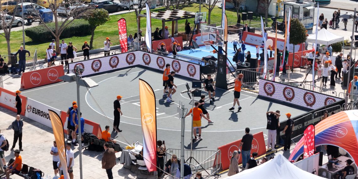 Το Αιγάλεω υποδέχθηκε με ενθουσιασμό το ΔΕΗ 3on3 POWER TO THE HOOD by Eurohoops