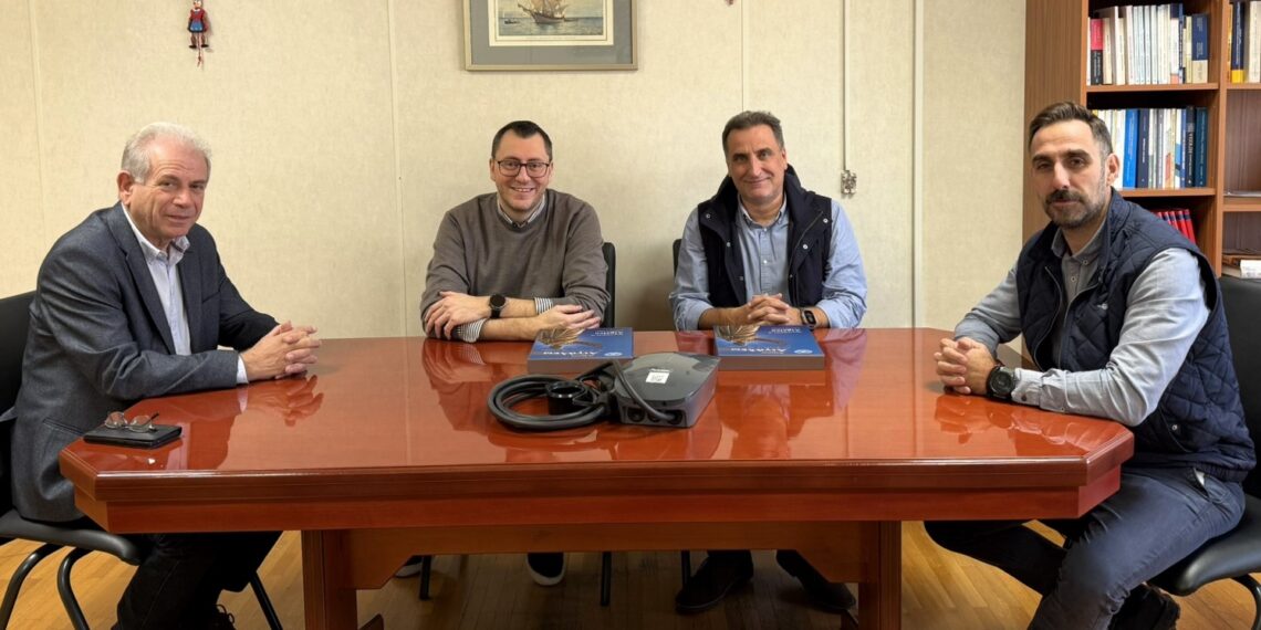 Ευχαριστήριο για τη δωρεά ηλεκτρικού φορτιστή οχημάτων