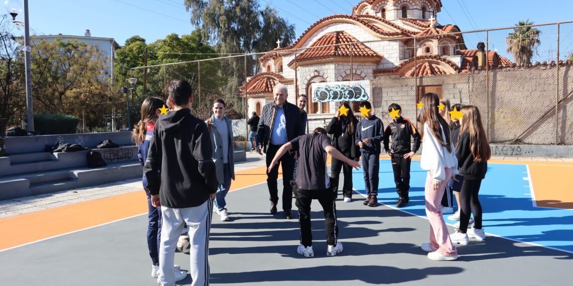 Αναβαθμίζονται οι Αθλητικοί Χώροι στον Άγιο Ελευθέριο – Ανοιχτά γήπεδα, ανοιχτοί ορίζοντες για τη νεολαία του Αιγάλεω