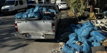 Παρέμβαση της Ελληνικής Αστυνομίας για την παράνομη απόρριψη αποβλήτων στον Δήμο Αιγάλεω