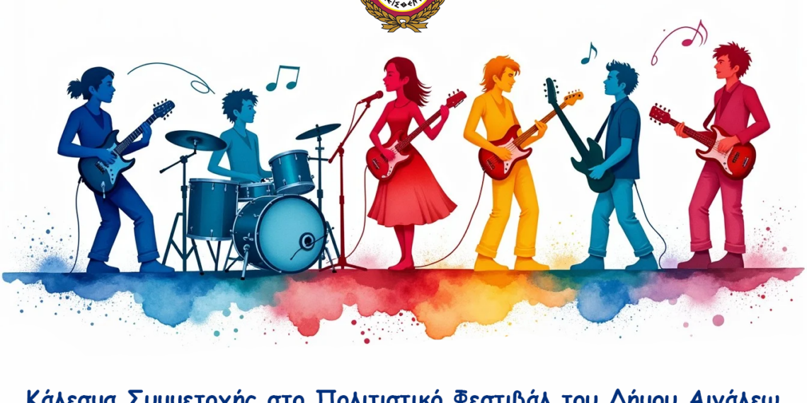 🎶 Κάλεσμα Συμμετοχής στο Πολιτιστικό Φεστιβάλ του Δήμου Αιγάλεω 🎶