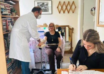 Δωρεάν αιματολογικός έλεγχος για τα μέλη των ΚΑΠΗ του Δήμου Αιγάλεω