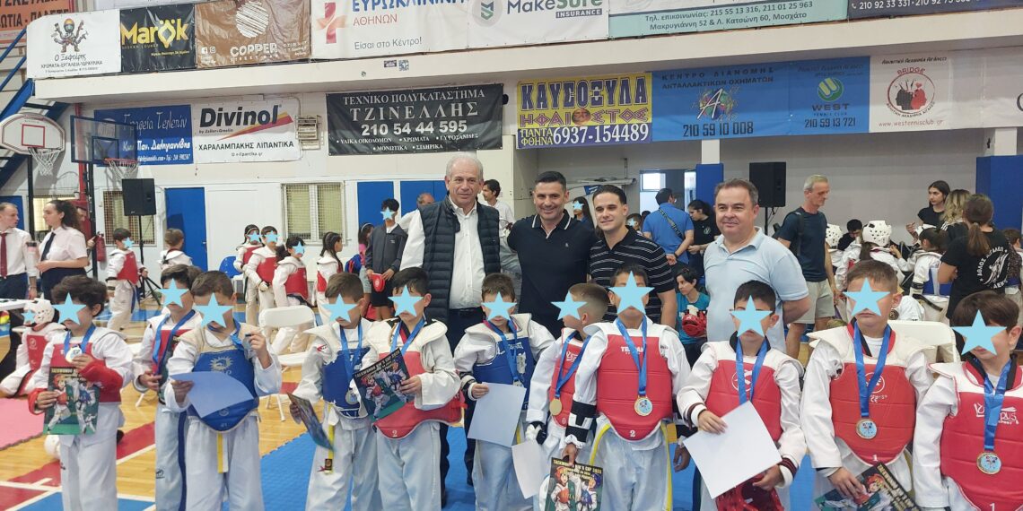 Με επιτυχία πραγματοποιήθηκε το «1ο Taekwondo Kids Cup Αιγάλεω» στο Κλειστό Γυμναστήριο «Σταύρος Βενέτης»