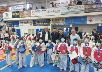 Με επιτυχία πραγματοποιήθηκε το «1ο Taekwondo Kids Cup Αιγάλεω» στο Κλειστό Γυμναστήριο «Σταύρος Βενέτης»
