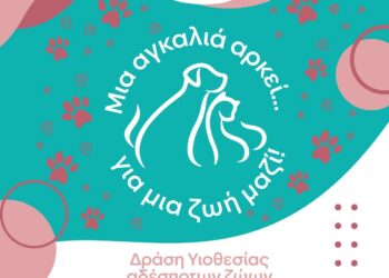 «Μια αγκαλιά αρκεί… για μια ζωή μαζί!» – Δράση Υιοθεσίας Αδέσποτων Ζώων στο πλαίσιο της Πολιτιστικής Διαδρομής 2026